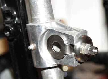 Plunger rear wheel adjustment sets